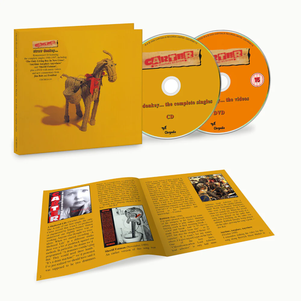 Carter The Unstoppable Sex Machine - Straw Donkey - The Complete Singles [CD]