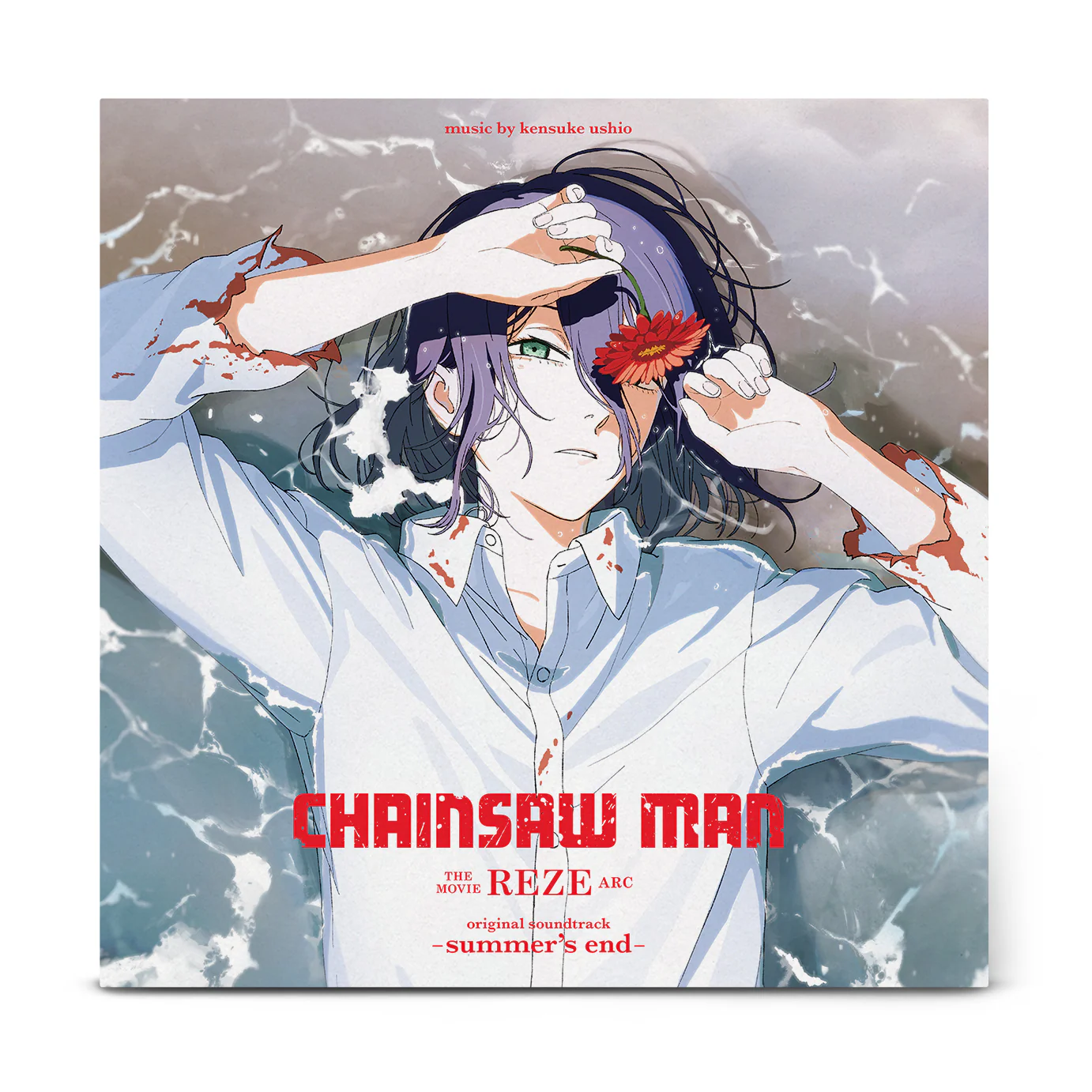 Pre-Order: Chainsaw Man The Movie: Reze Arc OST -summer's end- [Grape Purple LP] - Image 3