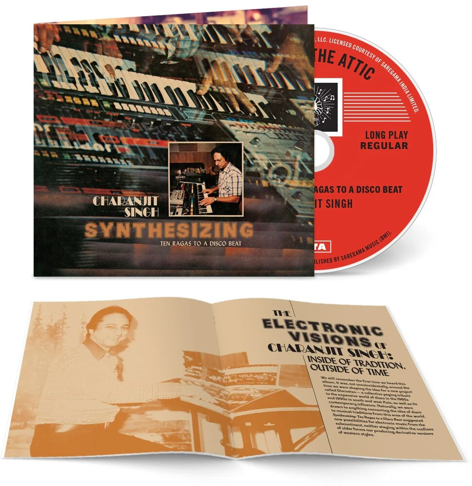 Pre-Order: Charanjit Singh - Synthesizing: Ten Ragas To A Disco Beat [Deluxe]
