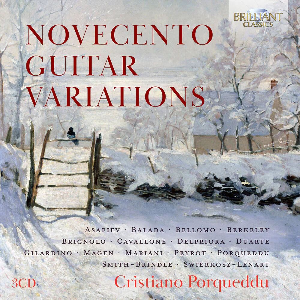 Cristiano Porqueddu - Novecento Guitar Variations [CD]
