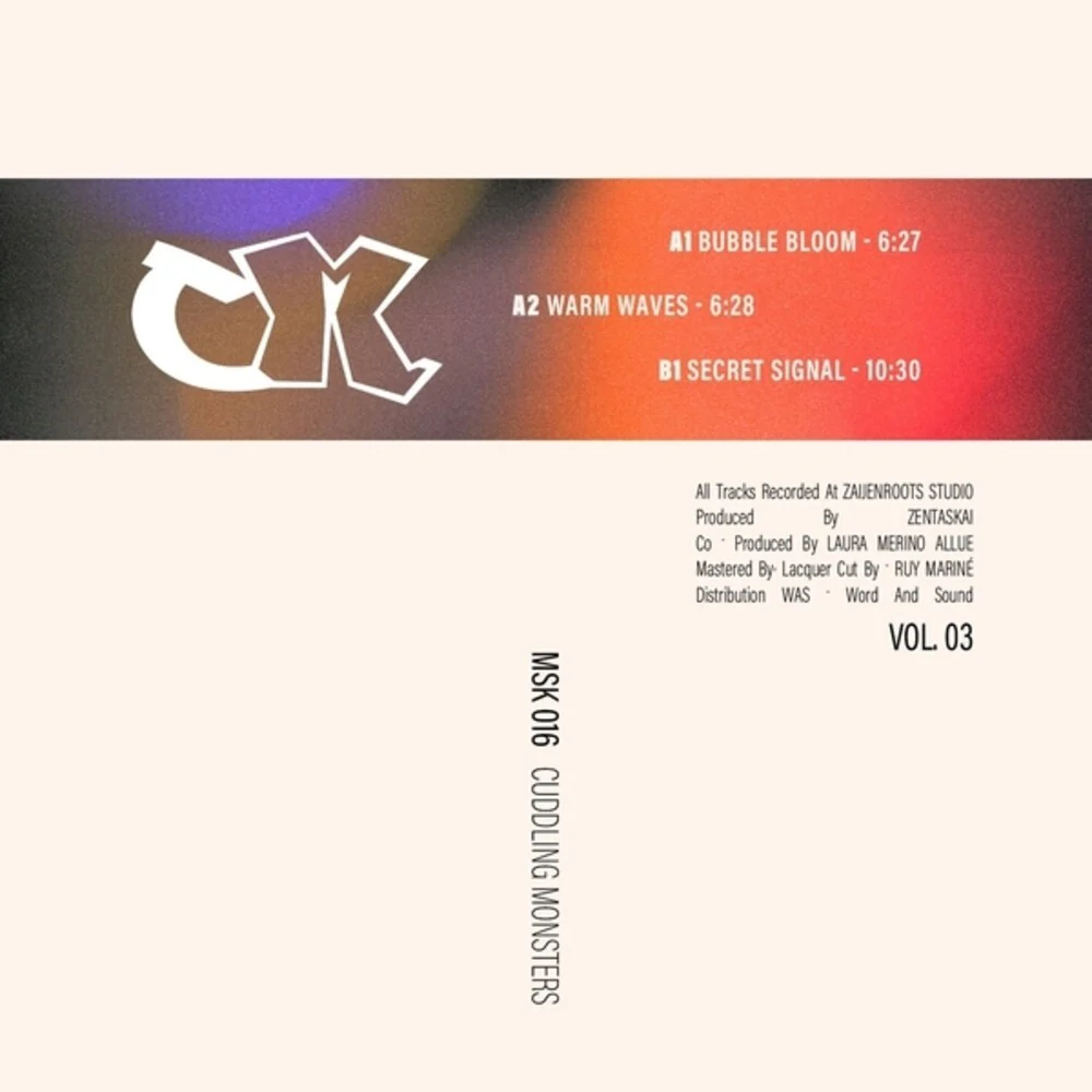 Cuddling Monsters (Zentaskai & Laura Merino Allue) - Cuddling Monsters Vol 3 (Ep) [12" Vinyl]