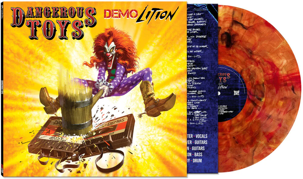 Dangerous Toys - Demolition [ORANGE MARBLE/SWIRL LP]