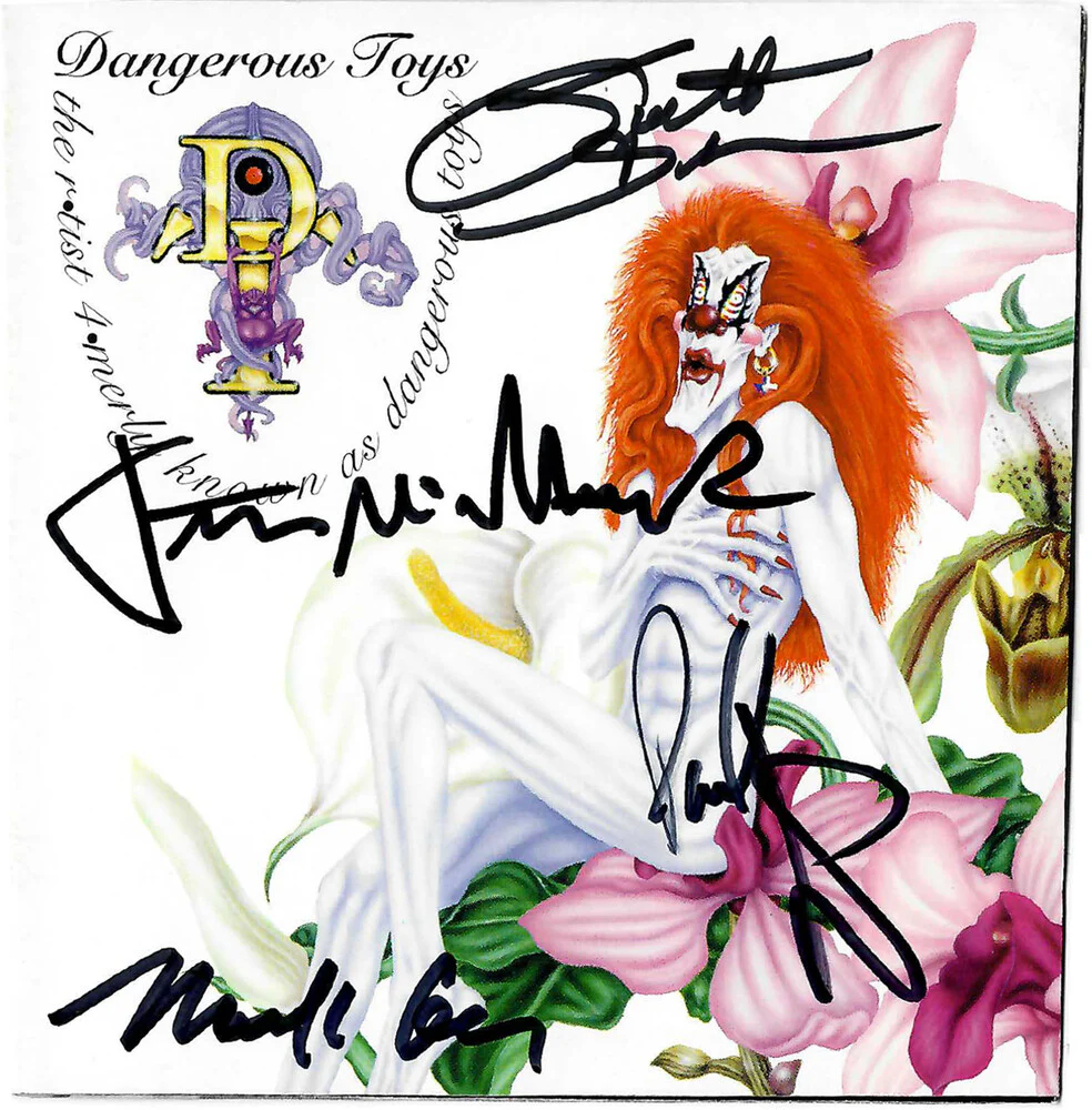 Pre-Order: Dangerous Toys - THE R*TIST 4*MERLY KNOWN AS DANGEROUS TOYS - SIGNED [CD]