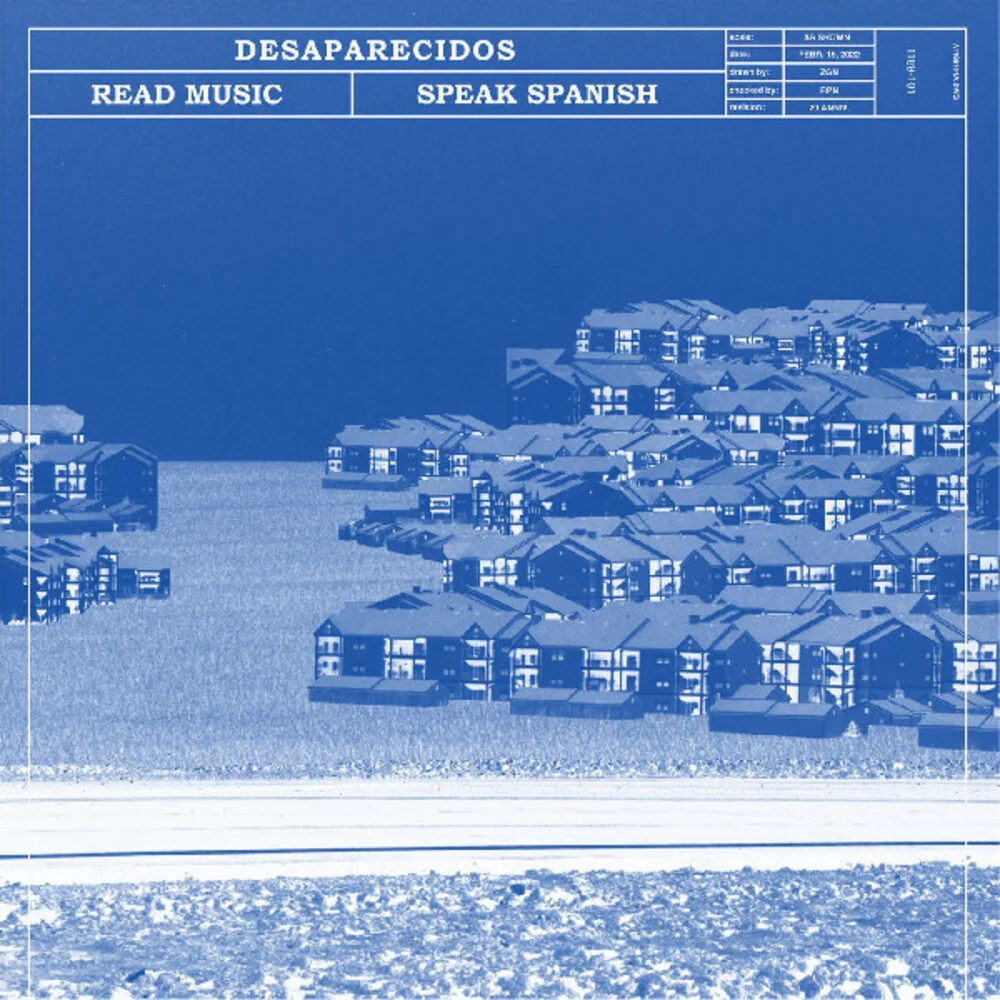 Desaparecidos - Read Music / Speak Spanish [Light Blue, Cream, Orange Tri Color]