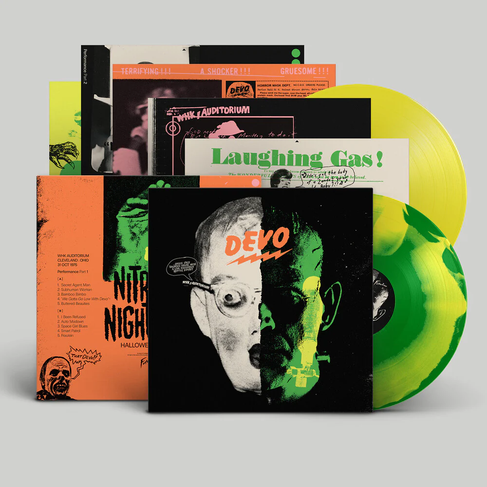 Pre-Order: Devo - Nitrous Nightmare Halloween Live '75 [Colored Vinyl] (Grn)