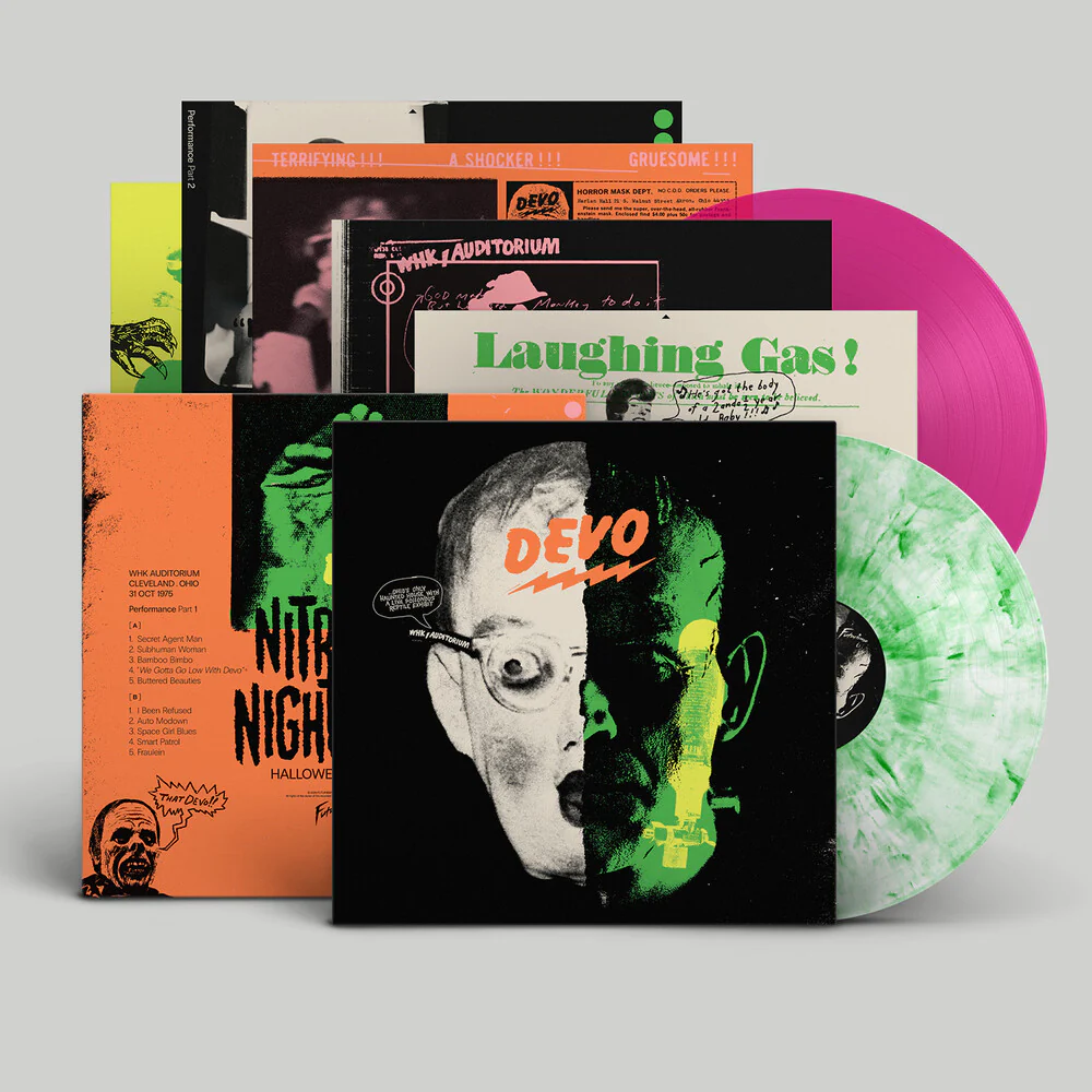 Pre-Order: Devo - Nitrous Nightmare Halloween Live '75 - Haunted [LP]