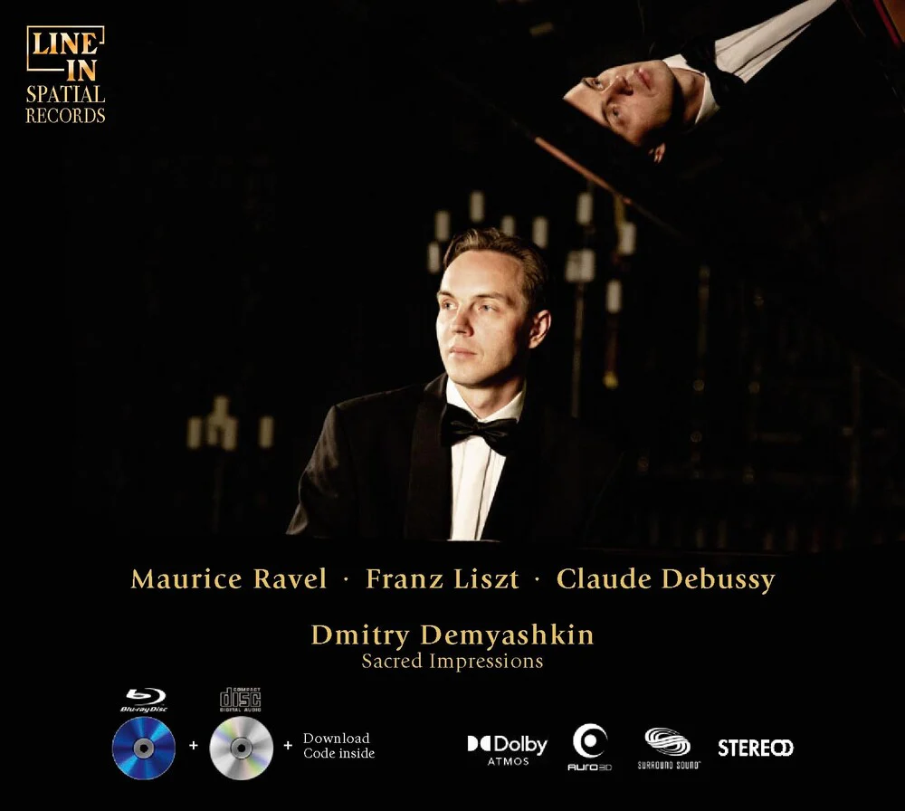 Pre-Order: Dmitry Demyashkin - Sacred Impressions (blu-ray-audio/spatial Audio/2cd) [CD]