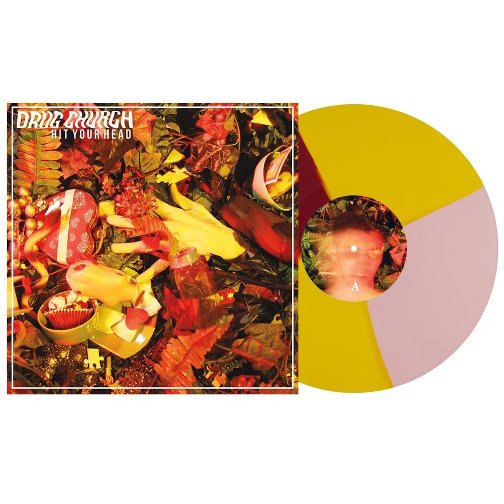 Pre-Order: Drug Church - Hit Your Head [Indie Exclusive Baby Pink/Canary Yellow/Oxblood Quad]