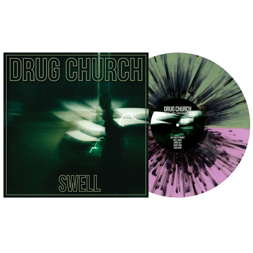 Pre-Order: Drug Church - Swell [Indie Exclusive Olive/Violet with Black Splatter]
