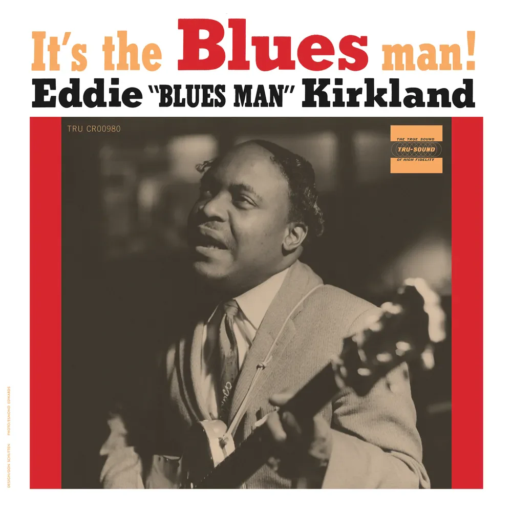 Pre-Order: Eddie Kirkland - It's The Blues Man! (Bluesville Acoustic Sounds Series) - 2026 [180g black vinyl * tip-on jacket]