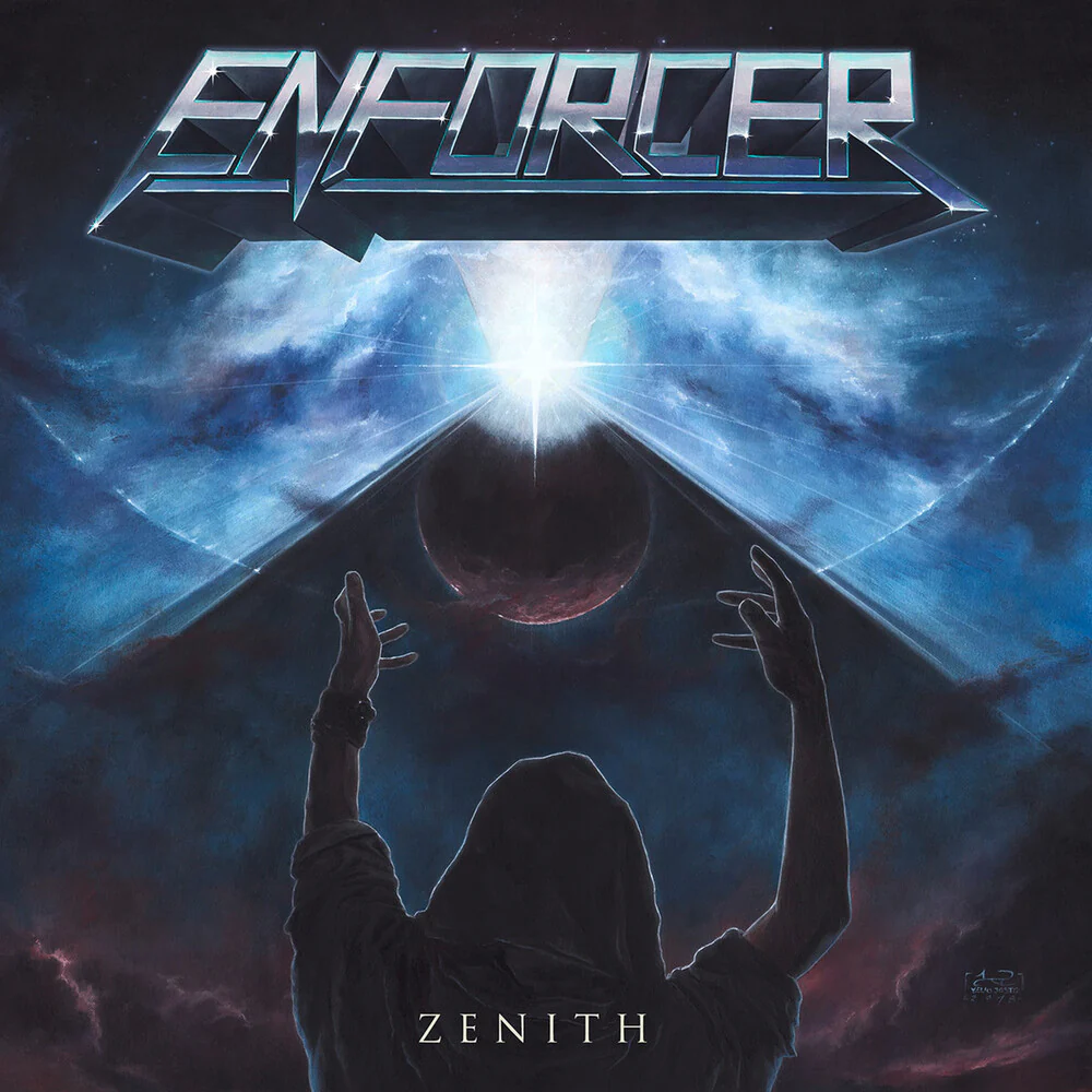 Pre-Order: Enforcer - Zenith (trans Blue/black Splatter Vinyl) [LP]
