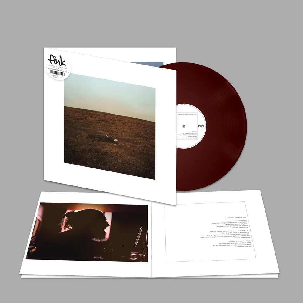 Pre-Order: Fink - City Is Coming To Erase It All [Colored Vinyl] (Gate) [With Booklet]