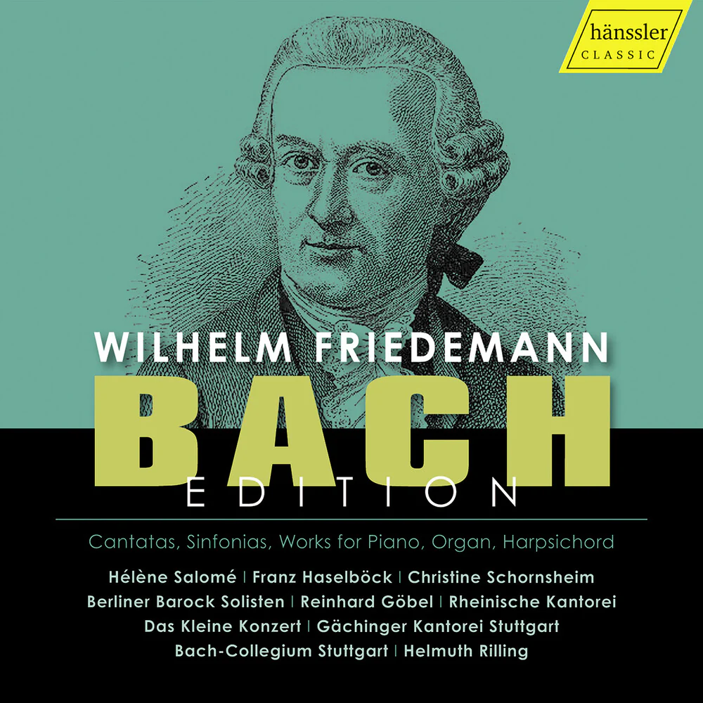 Pre-Order: Gächinger Kantorei - Wilhelm Friedemann Bach [CD]