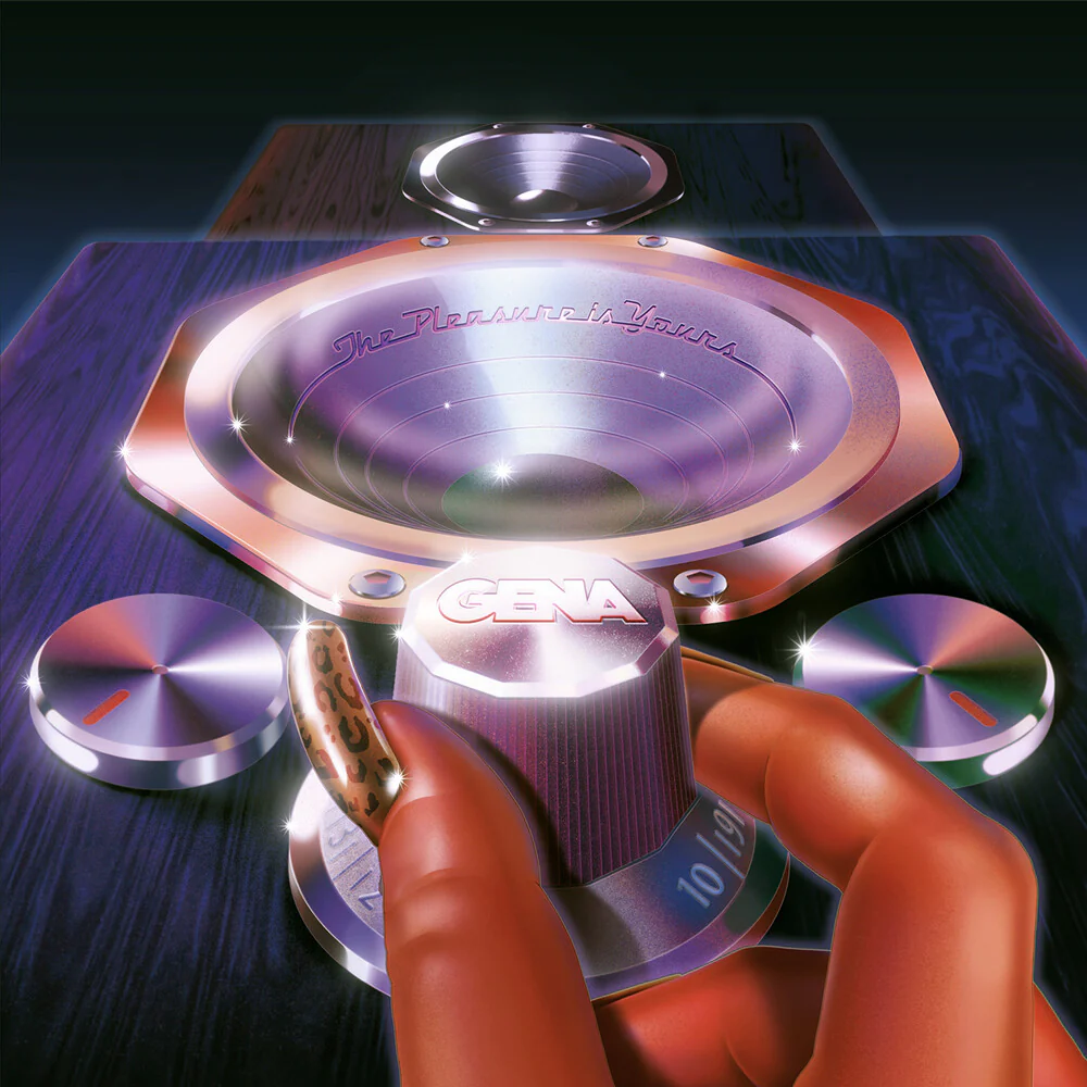 Pre-Order: Gena - Pleasure Is Yours (Blk) [Colored Vinyl] [Clear Vinyl] [180 Gram] (Red)