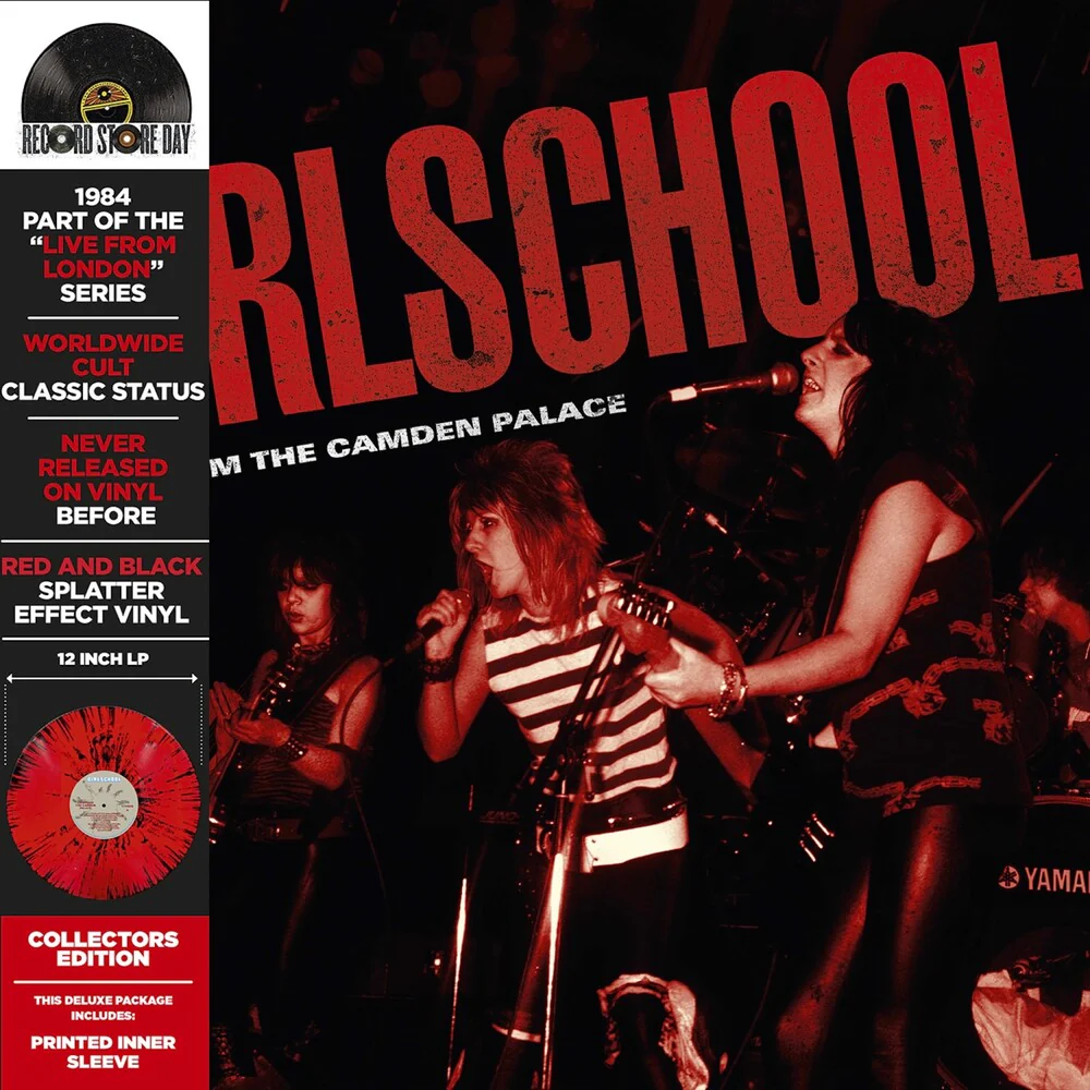 Girlschool - Live From The Camden Palace - Red [Colored Vinyl] [Deluxe]
