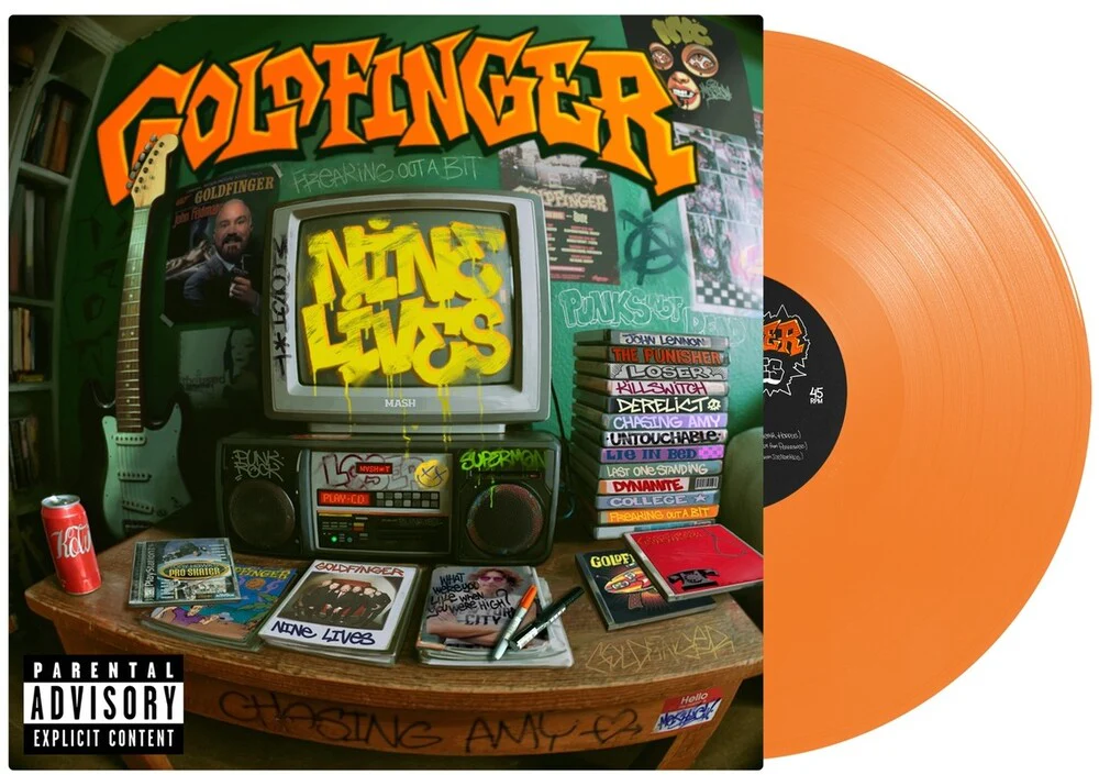 Goldfinger - Nine Lives [Indie Exclusive Transparent Orange]