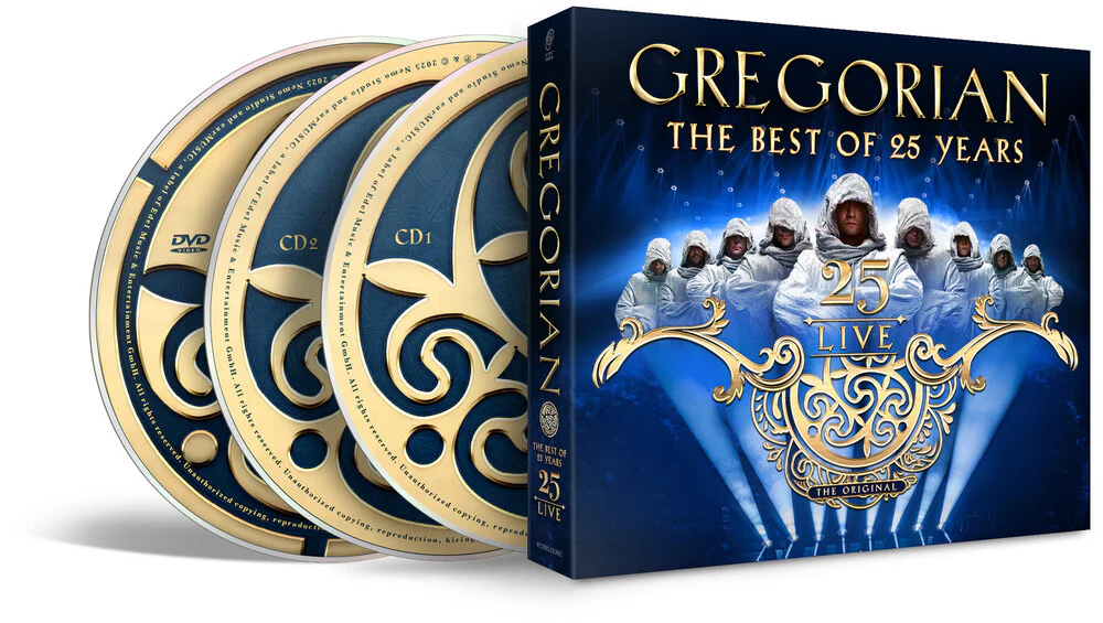 Gregorian - 25 Live: The Best Of 25 Years (2CD+DVD) [CD]