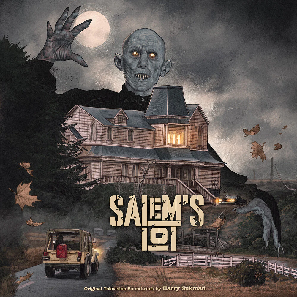 Pre-Order: Harry Sukman  (Blue) (Colv) (Gate) (Rmst) - Salem's Lot - O.S.T. (Blue) [Colored Vinyl] (Gate) [Remastered]