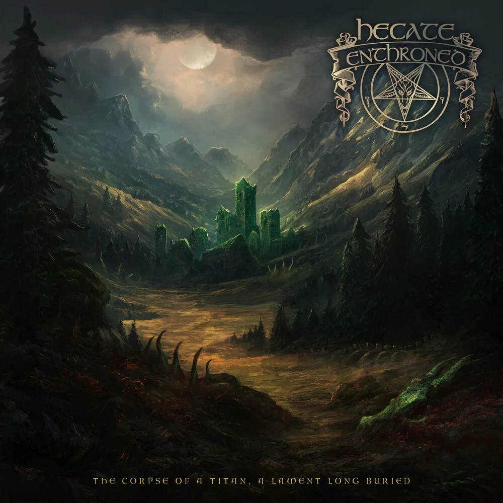 Pre-Order: Hecate Enthroned - Corpse Of A Titan A Lament Long Buried [LP]