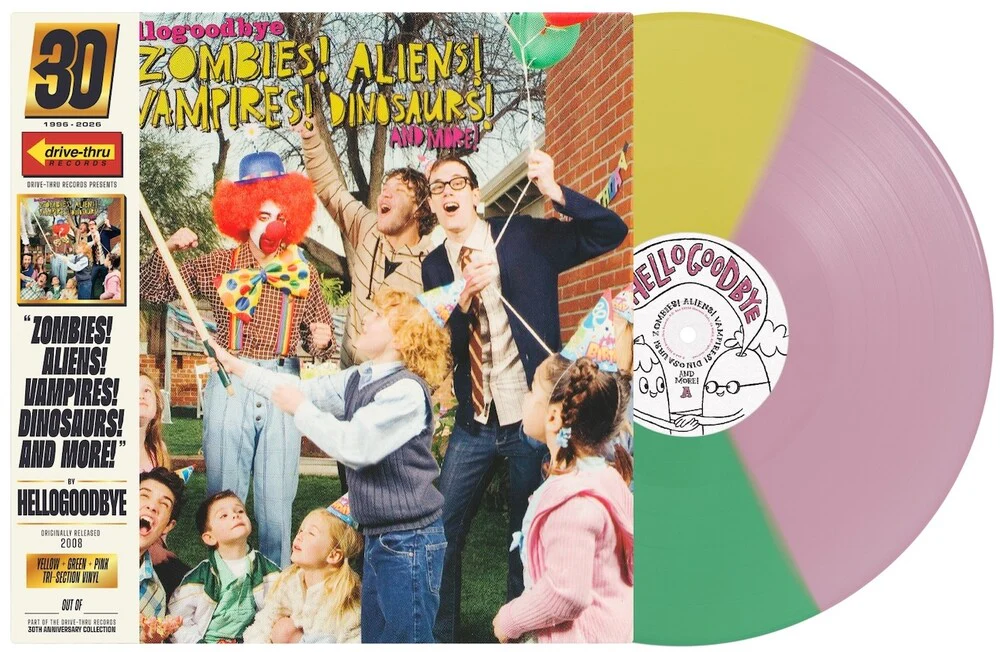 Pre-Order: Hellogoodbye - Zombies Alien Vampires Dinosaurs (B-Sides) (Aniv) [LP]