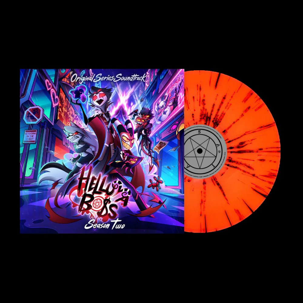 Pre-Order: Helluva Boss - Helluva Boss: Season 2 (Original Soundtrack) [Indie Exclusive Orange Splatter]