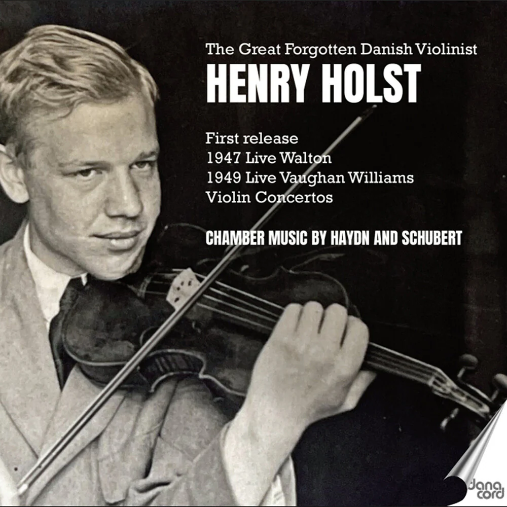 Pre-Order: Henry Holst - Great Forgotten Danish Violinist Henry Holst [CD]