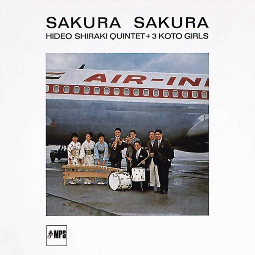 Pre-Order: Hideo Shiraki  Quintet / 3 Koto Girls - Sakura Sakura [LP]