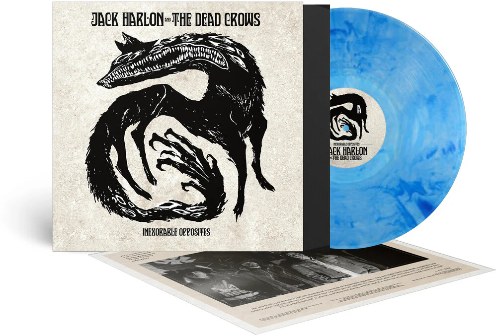 Jack Harlon  & The Dead Crows - Inexorable Opposites - Blue (Blue) [Clear Vinyl] [Limited Edition]