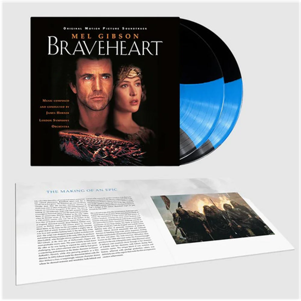 James Horner  / London Symphony Orchestra (Blue) - Braveheart: 30th Anniversary - O.S.T. (Blue) [Limited Edition]