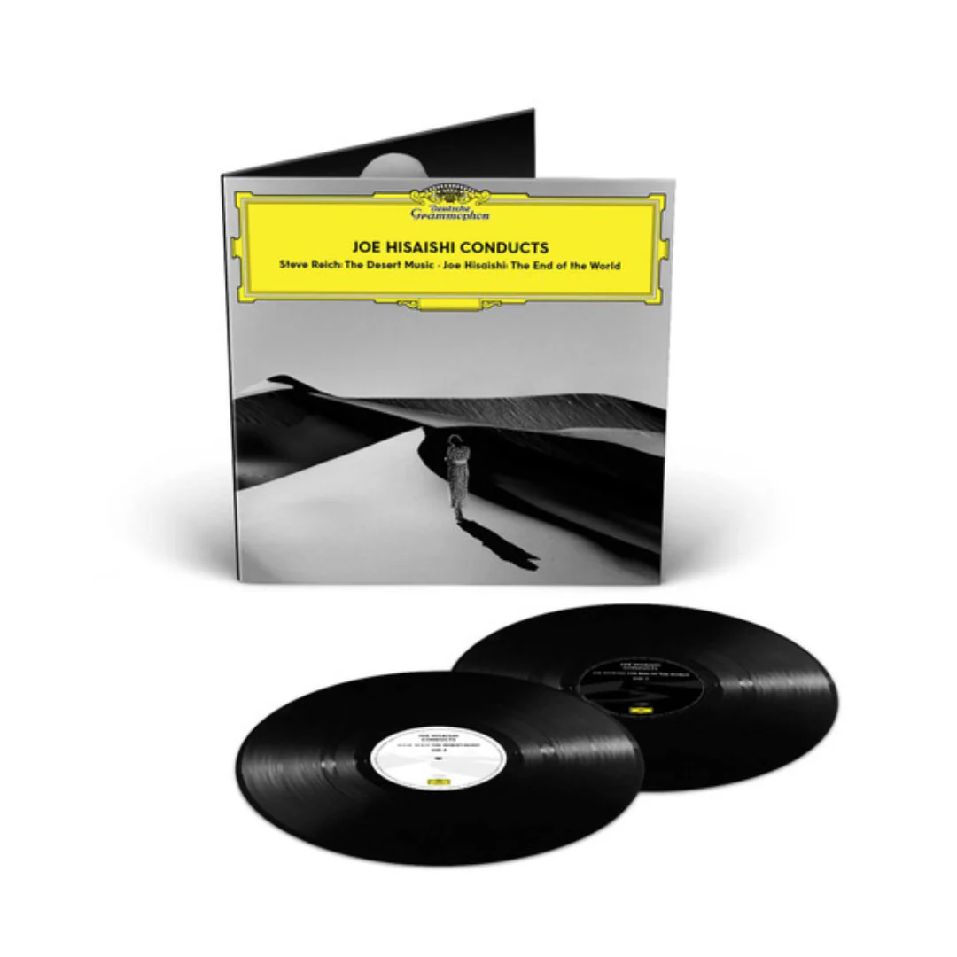 Pre-Order: Joe Hisaishi - Joe Hisaishi Conducts "The End Of The World"; Steve Reich: "The Desert Music" [2LP]