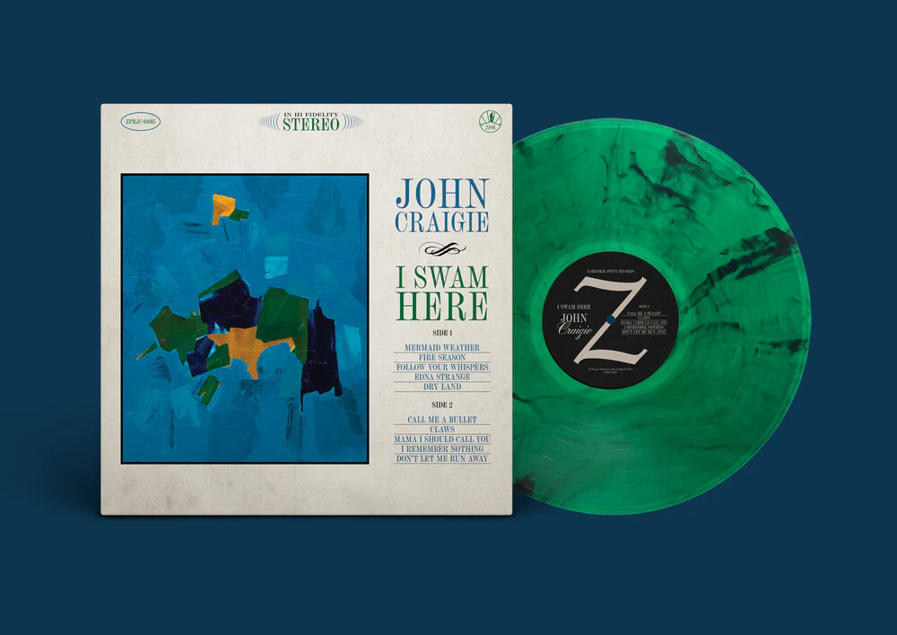 John Craigie - I Swam Here [Indie Exclusive] Green [Colored Vinyl] (Grn) [Limited Edition] [Indie Exclusive]
