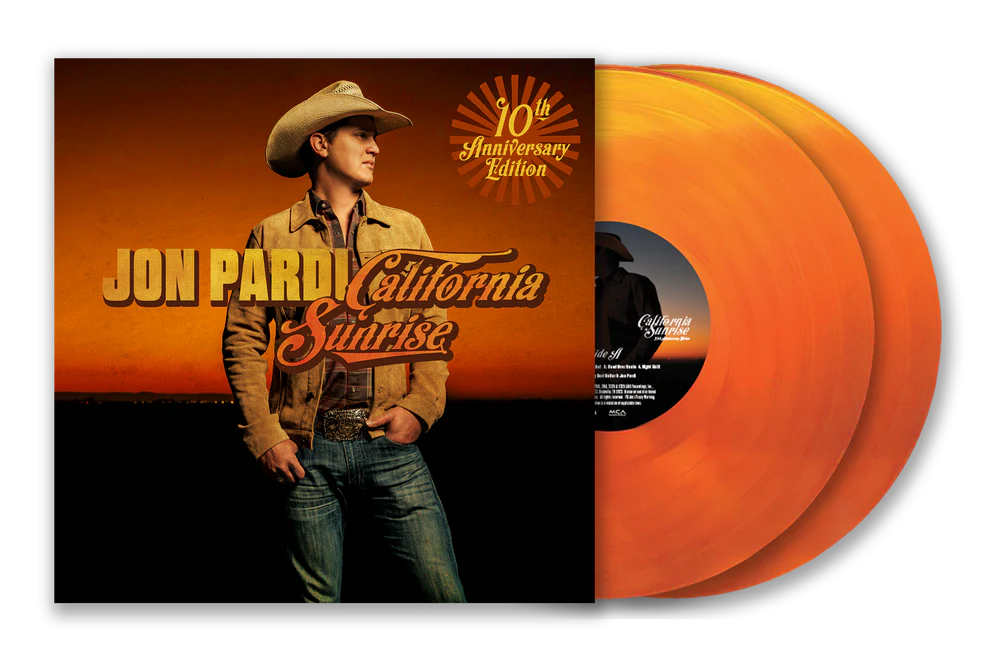 Pre-Order: Jon Pardi - California Sunrise - 10th Anniversary Edition [Sunrise]