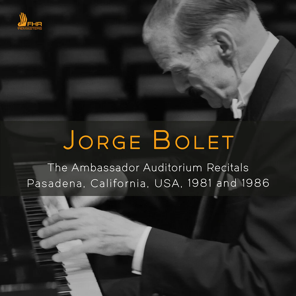 Pre-Order: Jorge Bolet - Jorge Bolet - Ambassador Auditorium Recitals [CD]