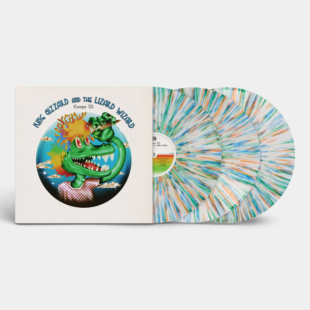 Pre-Order: King Gizzard & The Lizard Wizard - Europe '25 Vol. Ii (triple Gatefold - Rainbow Sprinkles Splatter Vinyl/3lp) [LP]