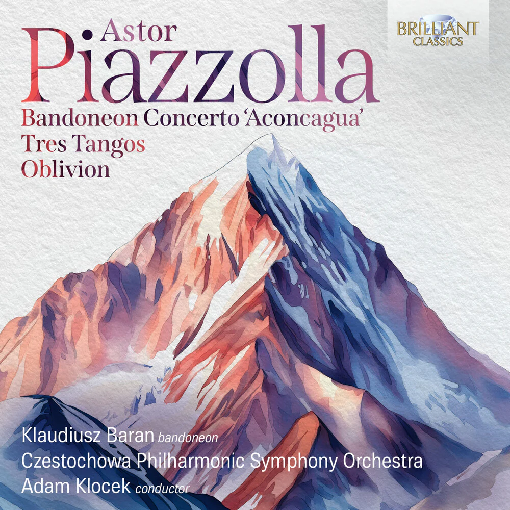 Klaudiusz Baran - Piazzolla: Bandoneon Con Aconcagua Tres Tangos [CD]