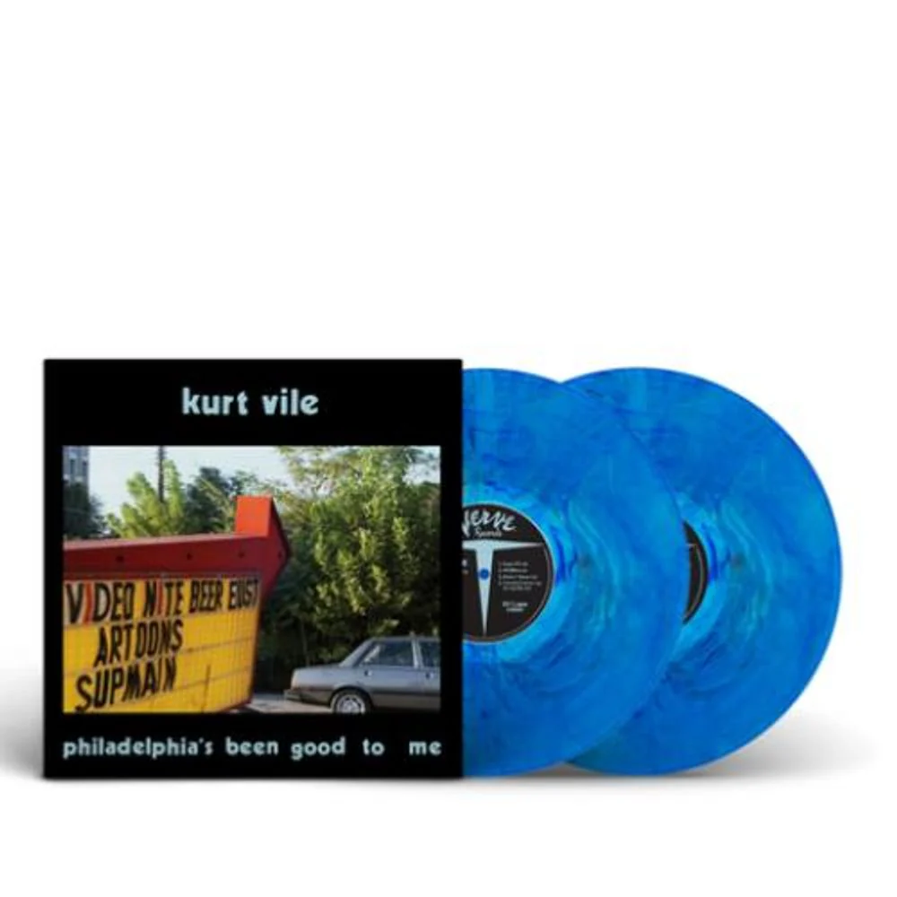 Pre-Order: Kurt Vile - Philadelphia's been good to me [Schuylkill River Blue]