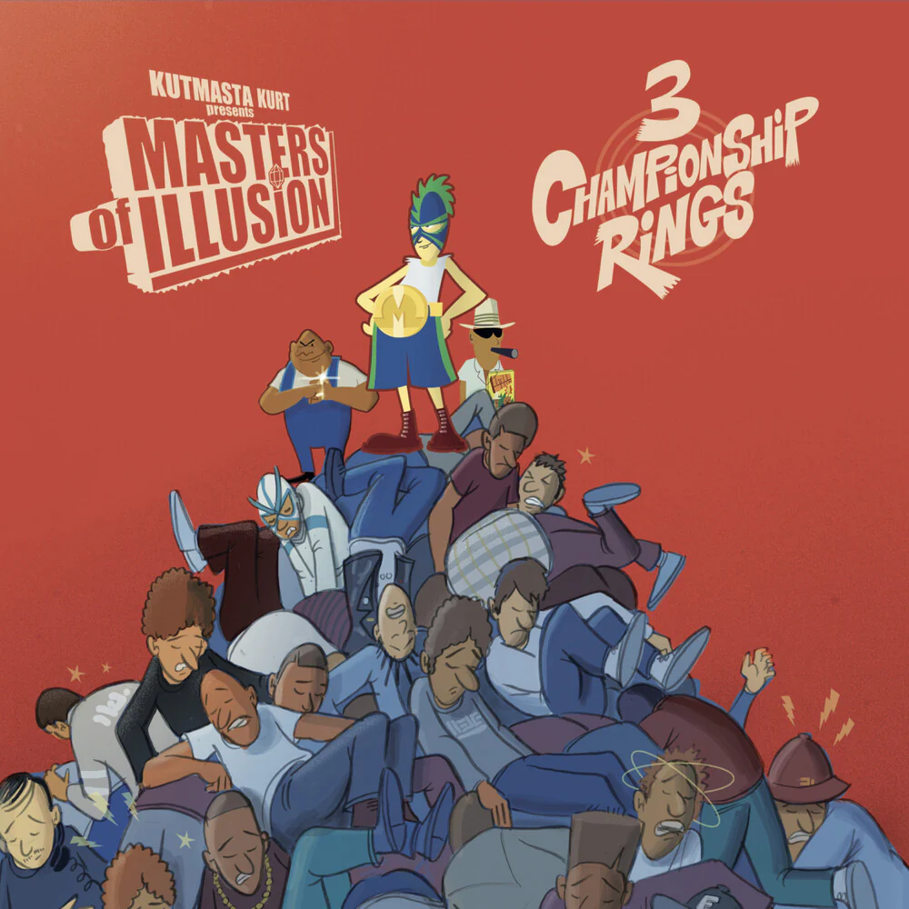 Kutmasta Kurt / Kool Keith / Motion Man - Masters of Illusion: 3 Championship Rings [7" Vinyl]