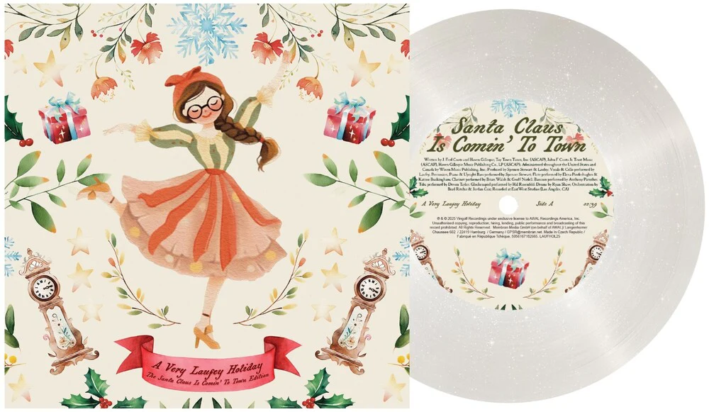 Laufey - A Very Laufey Holiday: The Santa Claus Is Comin' To Town Edition [Snow Globe Glitter 7inch]
