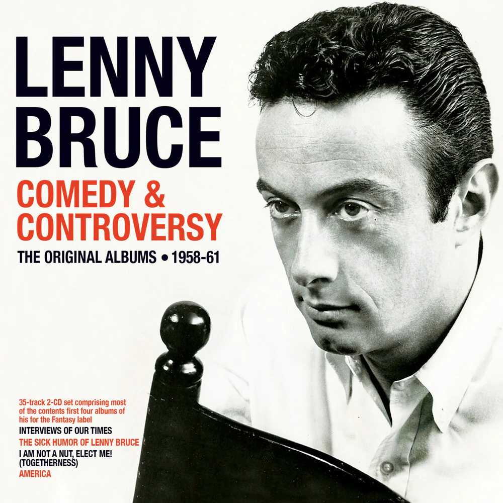 Pre-Order: Lenny Bruce - Comedy & Controversy: Original Albums 1958-61 [CD]
