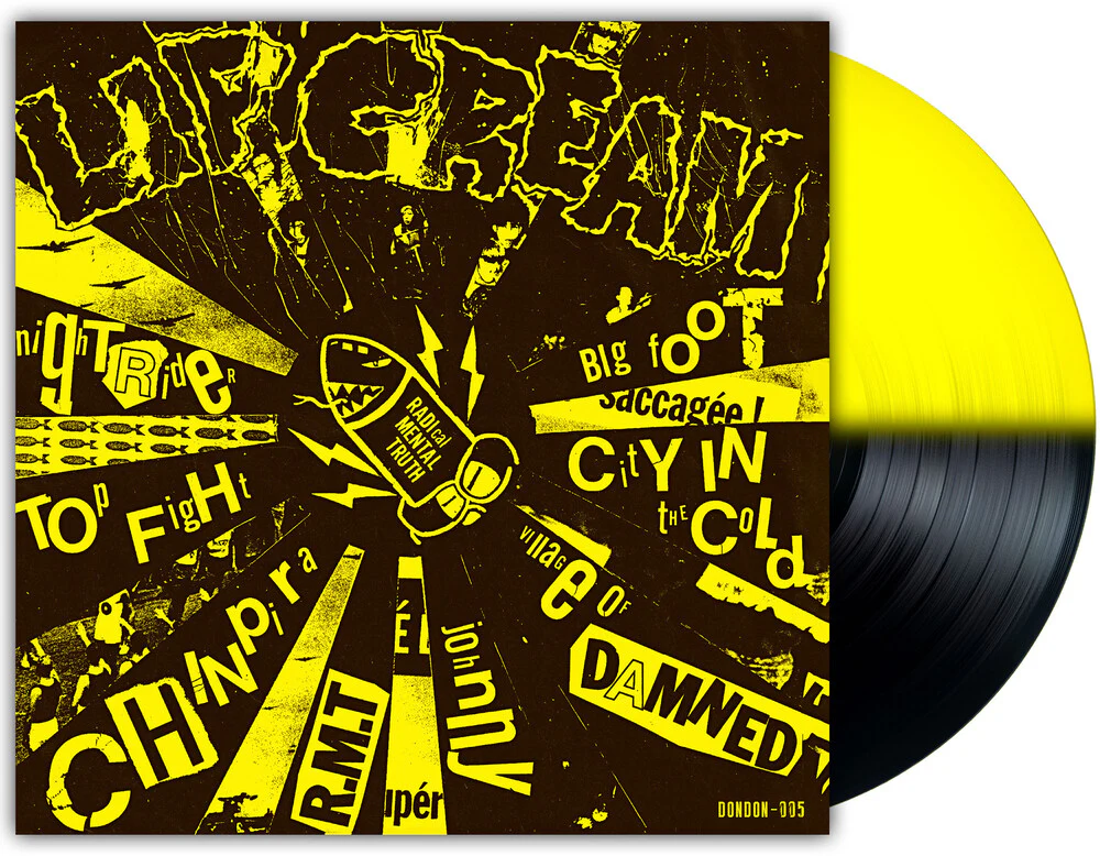 Lip Cream - Big Foot Cassette [Orchard Indie Exclusive Half Black and Half Yellow LP]