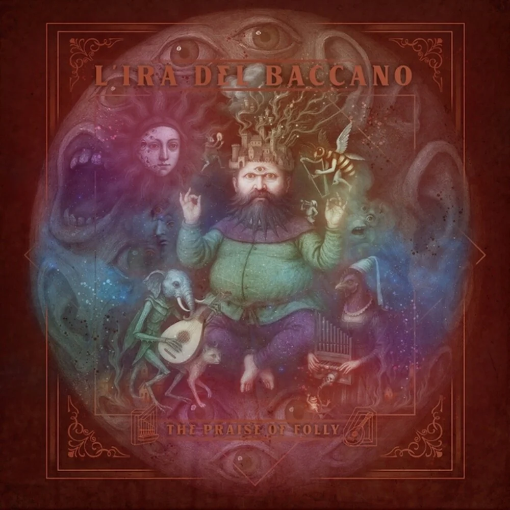 L'Ira del Baccano - Praise Of Folly - Ripple Grey & Cherry Transparent [LP]