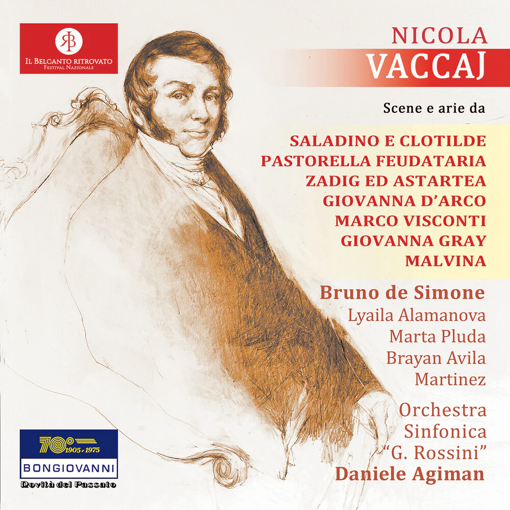 Lyaila Alamanova - Nicola Vaccaj: Scenes & Arias From Operas [CD]