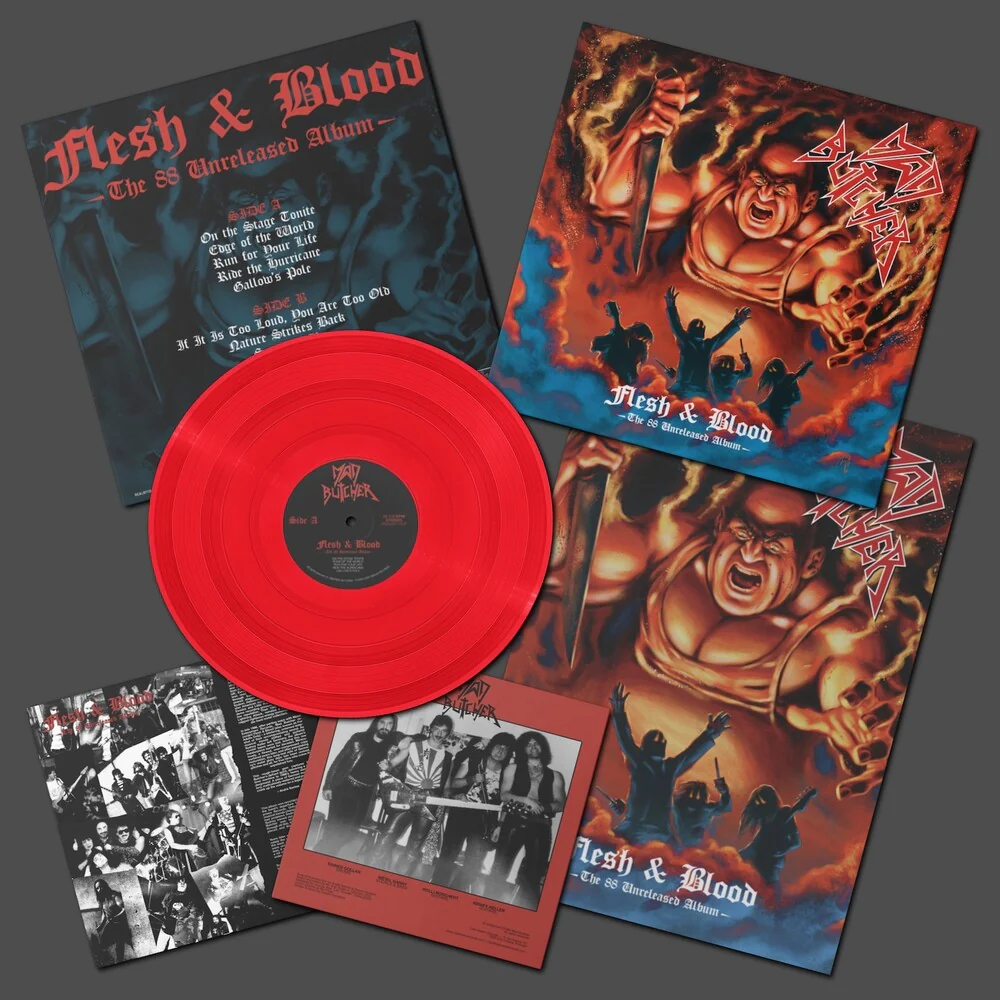 Pre-Order: mad butcher - Flesh & Blood - 88 Unreleased Album [Colored Vinyl]