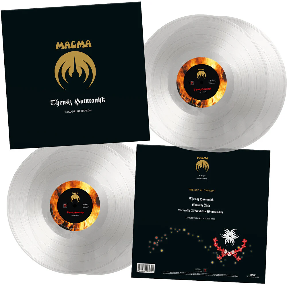 Magma -Theusz Hamtaahk (Trilogie Au Trianon) - 4lp [Clear Vinyl] [Limited Edition] [180 Gram]