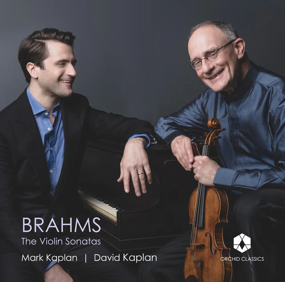 Pre-Order: Mark Kaplan  / Kaplan,David - Brahms: The Violin Sonatas [CD]