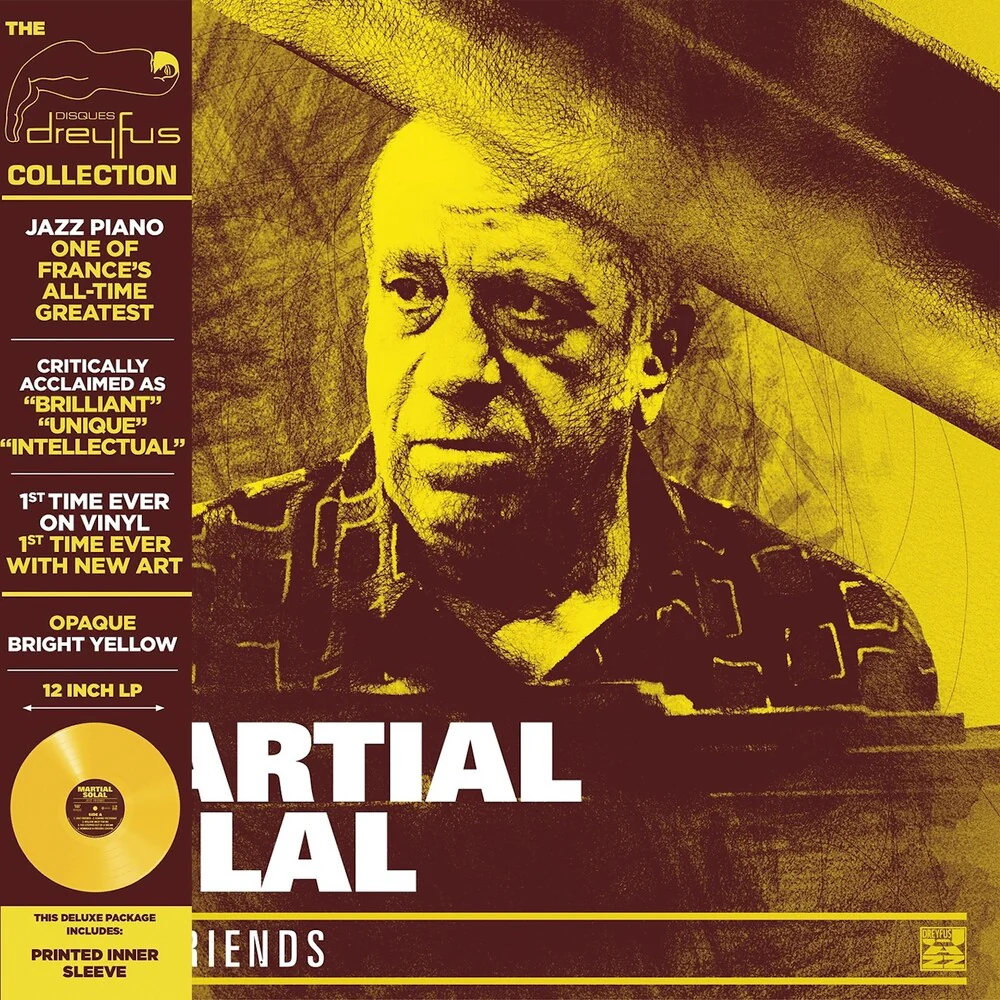 Pre-Order: Martial Solal - Just Friends - Yellow [Colored Vinyl] [Deluxe] [Limited Edition] (Ylw)