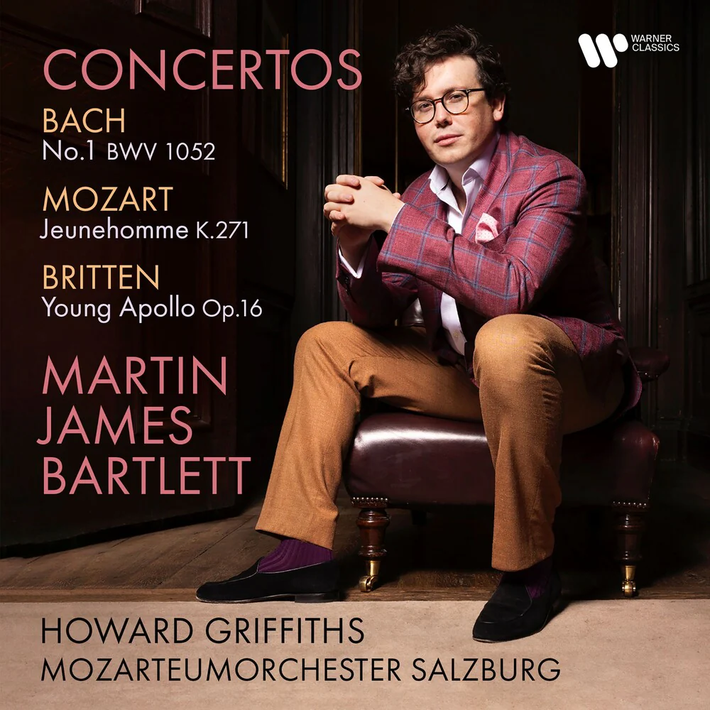 Martin Bartlett  James - Bach, Mozart, Britten Concerti [CD]
