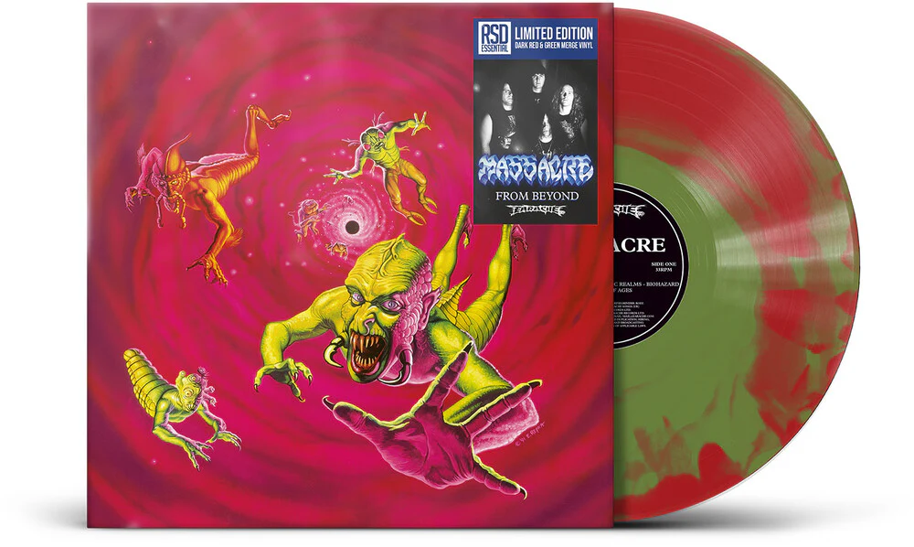 Pre-Order: Massacre - From Beyond [Indie Exclusive Red & Green Merge LP]