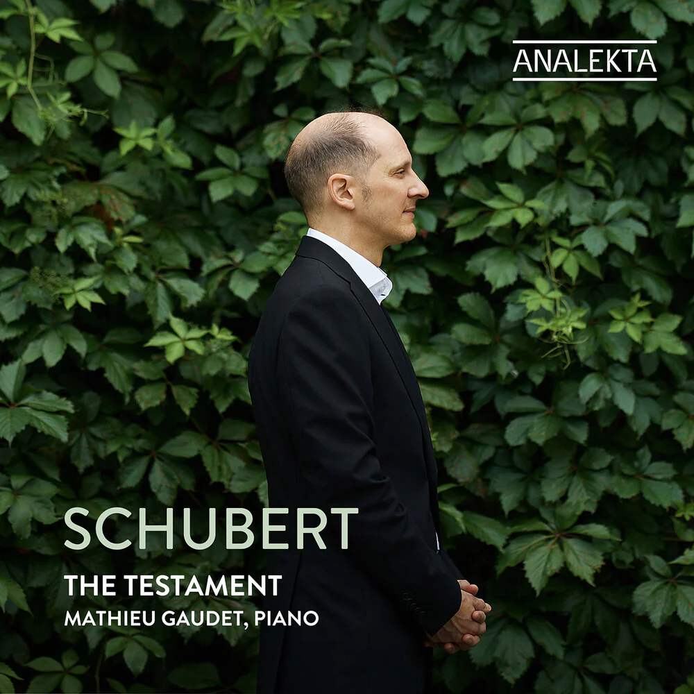 Pre-Order: Mathieu Gaudet - Schubert: The Testament [CD]