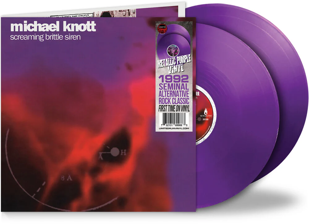 Pre-Order: Michael Knott - Screaming Brittle Siren - Purple [Colored Vinyl] (Gate)